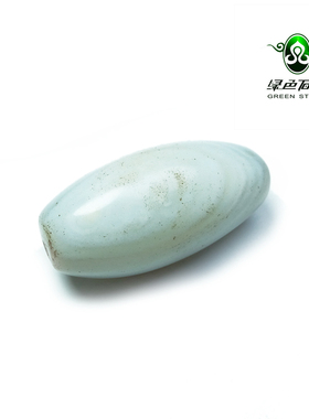 大规格白色缠丝珠子老玛瑙不还价