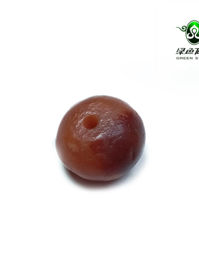 实物拍照wp464 不还价 高古橘红色老玛瑙DIY算盘古珠配珠