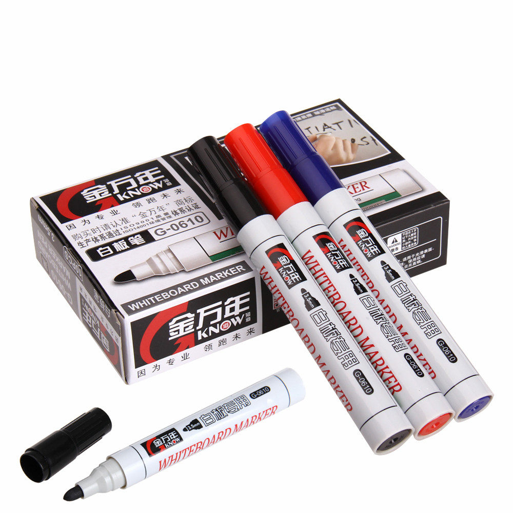 易擦大容量白板笔白板笔金万年