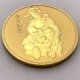 工艺硬币金属仿百福字纪念币章吉祥镀金银币