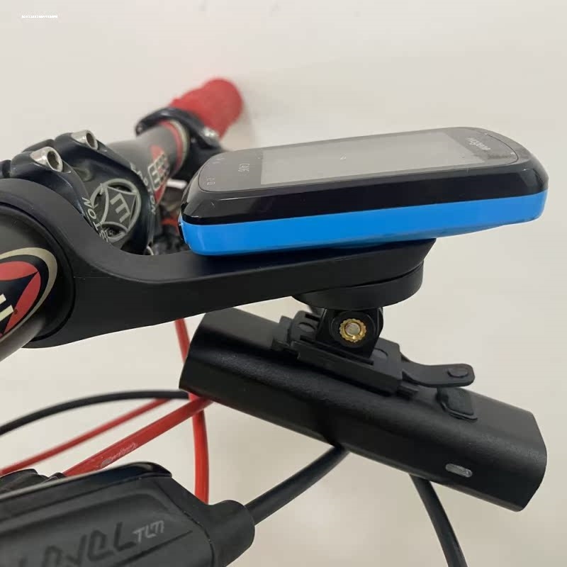 自行车前叉灯架适装加雪龙Gaciron前灯手电筒夹小布折叠车灯夹