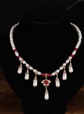 古风汉服璎珞古装项圈古典唐宋制旗袍项链女复古仙气同款配饰