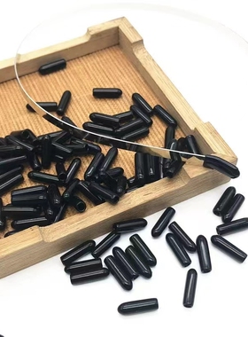PVC橡胶外线头保护套端末电线铁丝防护胶套弹性胶帽