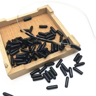 PVC橡胶外线头保护套端末电线铁丝防护胶套弹性胶帽