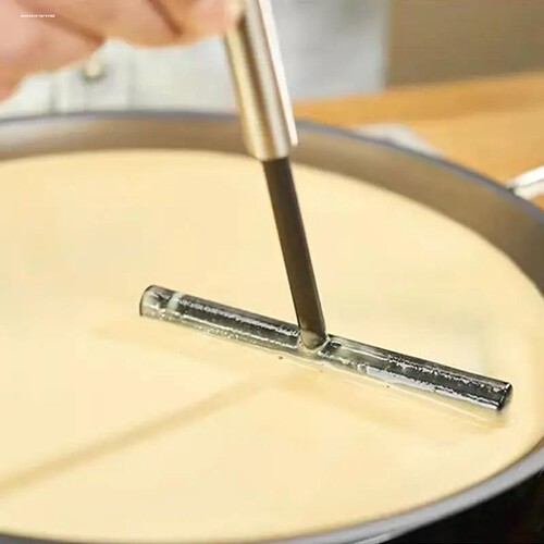 不锈钢工具煎饼可丽饼鸡蛋饼神器鏊子竹蜻蜓耙子铝刮摆摊煎饼商用