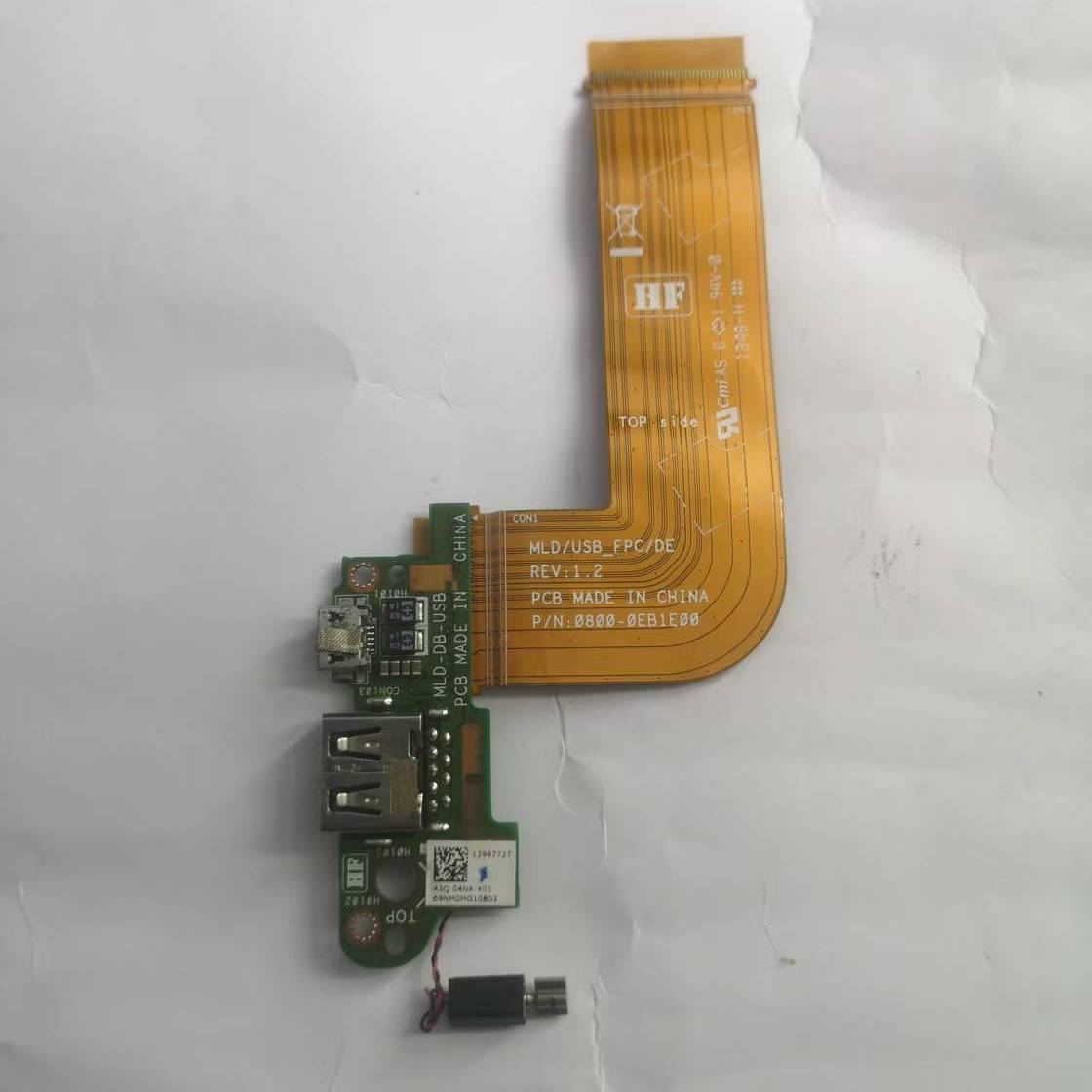 Dell VENUE PRO 5130 T06G MLD/USB_FPC/DE REV:1.2 USB小板排线