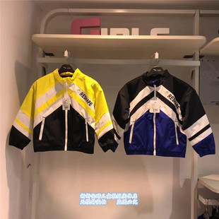 安踏童装男童丝光绒运动上衣春秋款外套防风保暖352019620 369