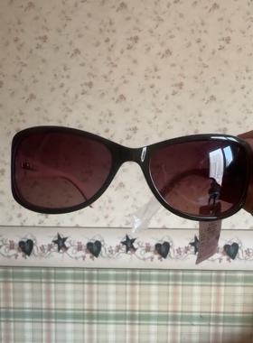 oyea欧野眼镜休闲经典防紫外线太阳镜女士偏光镜脉络O1523送镜盒