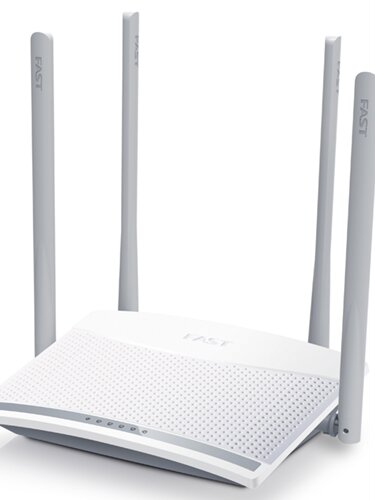 快速Swift Fw325R 4天线300米无线路由器Wifi家庭穿墙信号放大四