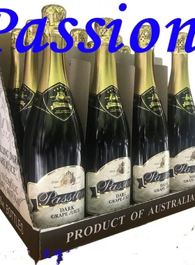 芭翠提纯黑葡萄汁原装整件12瓶x750ml澳洲原瓶进口