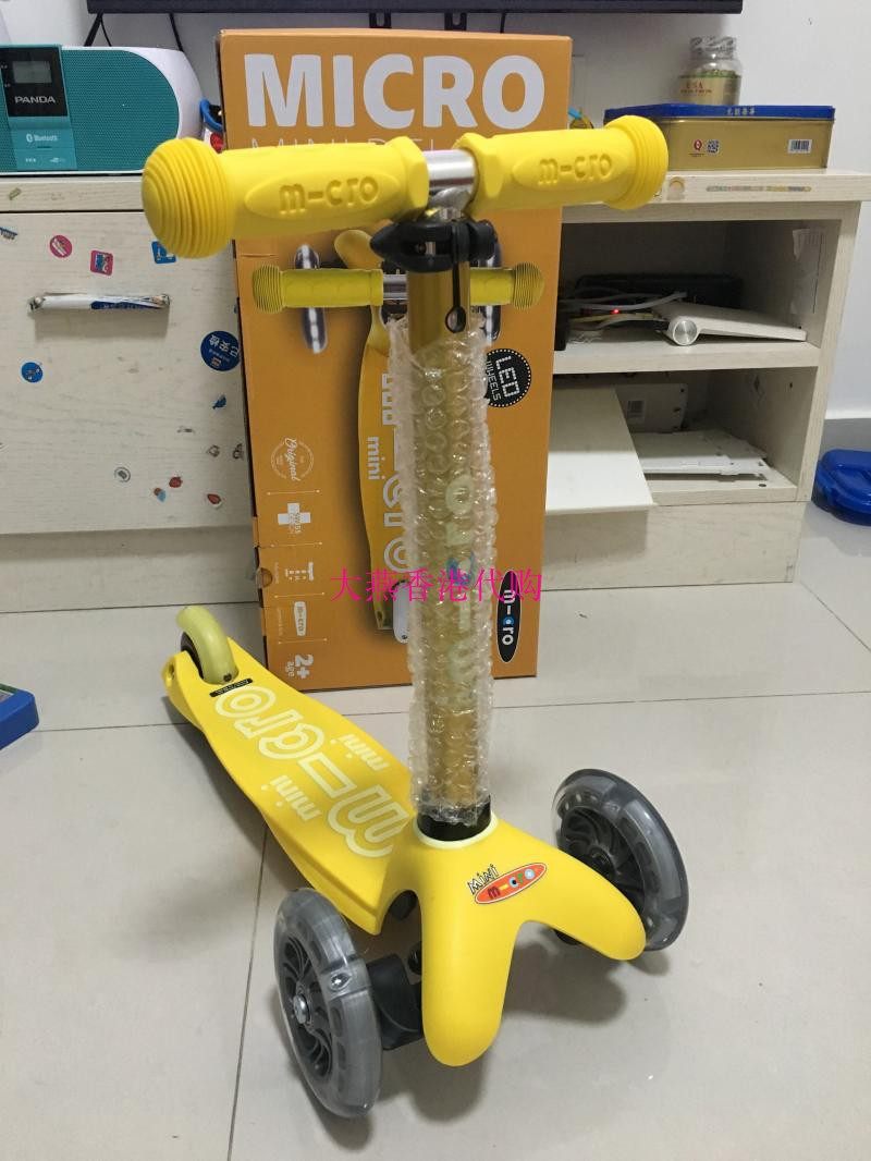 香港瑞士米高滑板車micro mini Deluxe德陸詩迷妳全新豪華升級版在類目 玩具/童車/益智/積木/模型, 童車/兒童輪滑, 滑板車中 - 來自Buy2taobao.com提供專業的淘寶代購服務