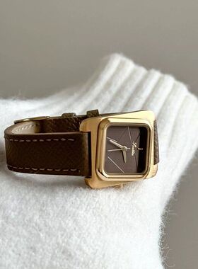 scottie诗高迪方形钢带女士手表时尚皮带女表跨境诗高迪正品表女