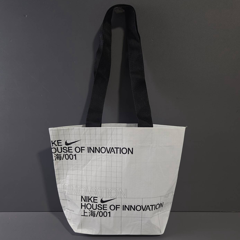 外贸原单小清新大容量双面覆膜防水环保购物袋礼品袋超市手提袋