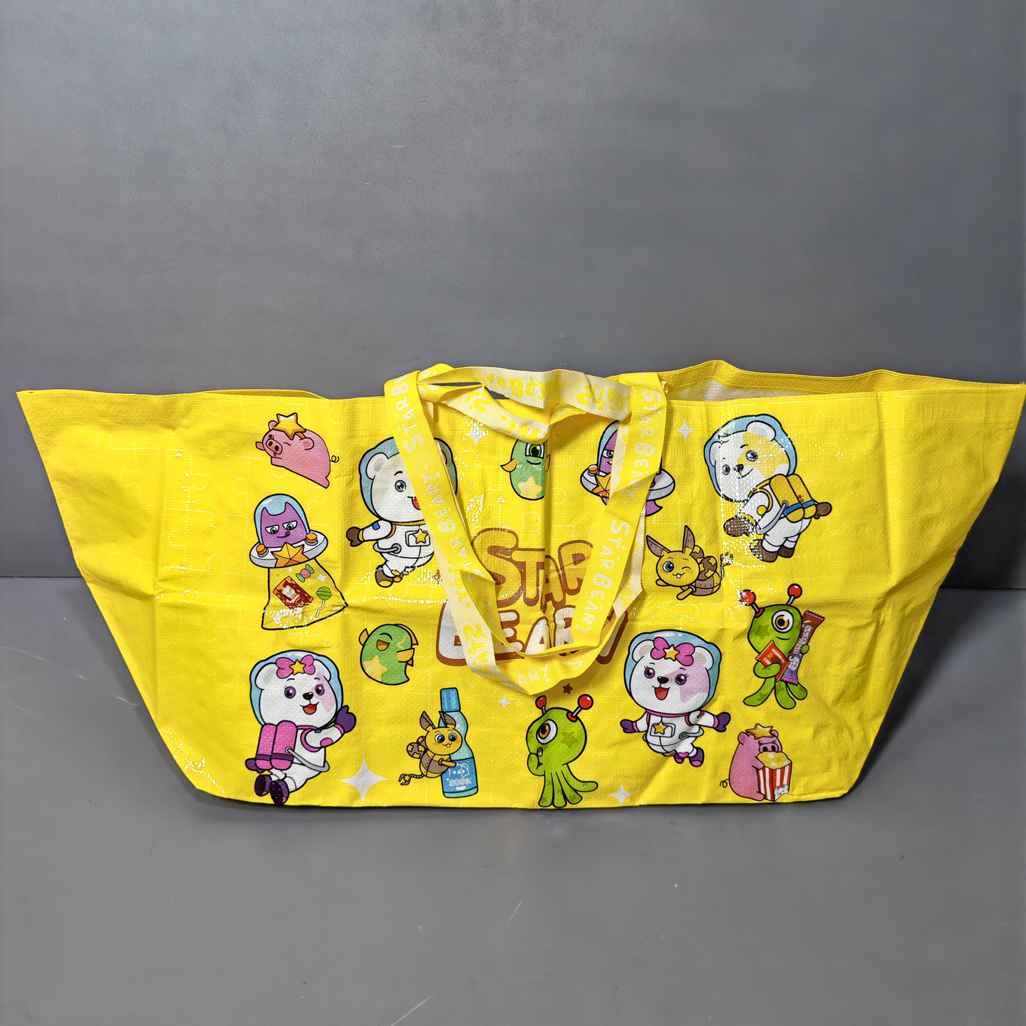 外贸原单超大号防水编织袋环保袋手提袋超市购物袋收纳袋搬家袋