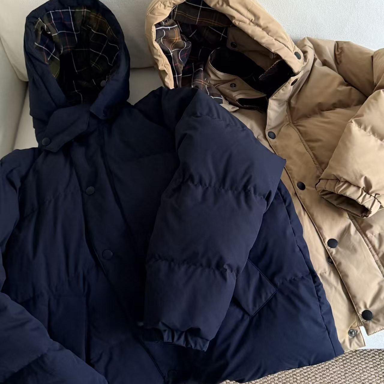 【面包羽绒服】秋冬保暖轻盈可拆卸连帽羽绒服