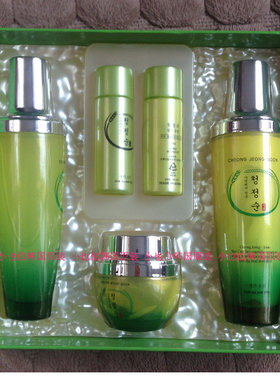 韩国正品清静纯CHEONG净纯谷物水乳霜三件套盒礼盒补水保湿可批