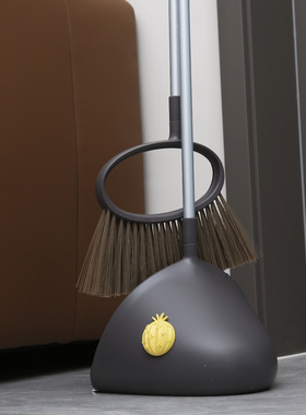 焕龙扫把簸箕套装组合高颜值家用扫帚耐用笤帚扫地垃圾铲不粘毛发