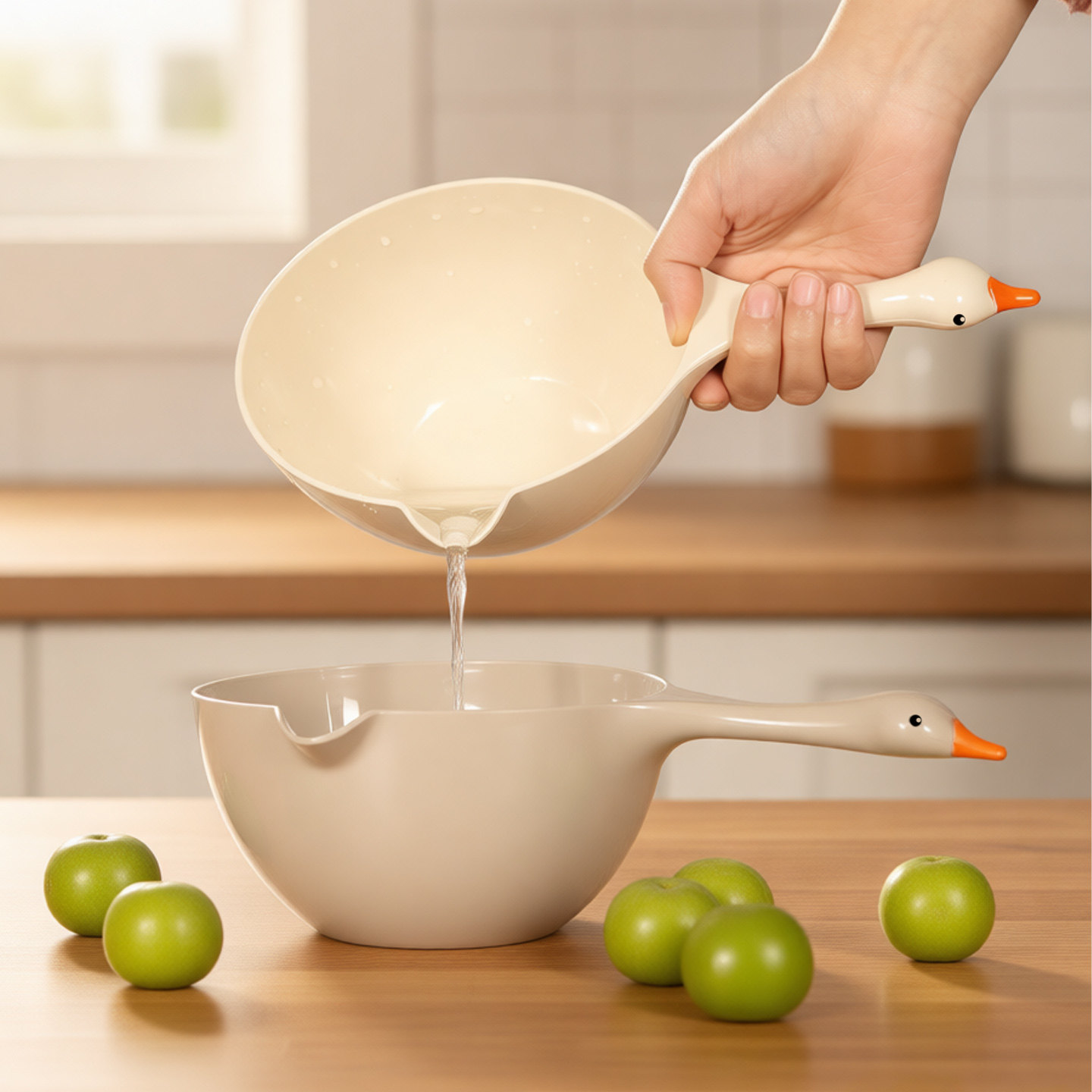 水瓢家用厨房舀水勺优质塑料浇花舀子水漂舀子长柄创意洗头水勺子