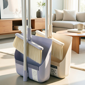 扫把簸箕套装 组合家用扫帚刮水器不粘头发撮箕扫地神器笤帚垃圾铲