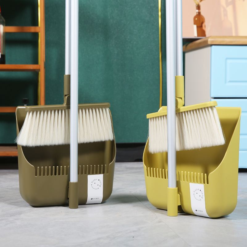 简约扫把簸箕套装180°