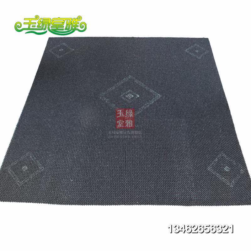 天然玉石圆珠凉席墨绿玉席子夏凉降温透气冰席黑绿玉夏凉垫床席