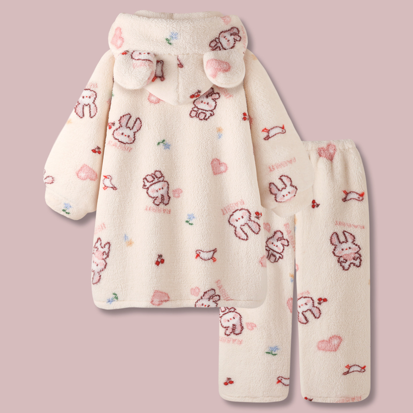 手慢无~~珊瑚绒睡衣女款冬季