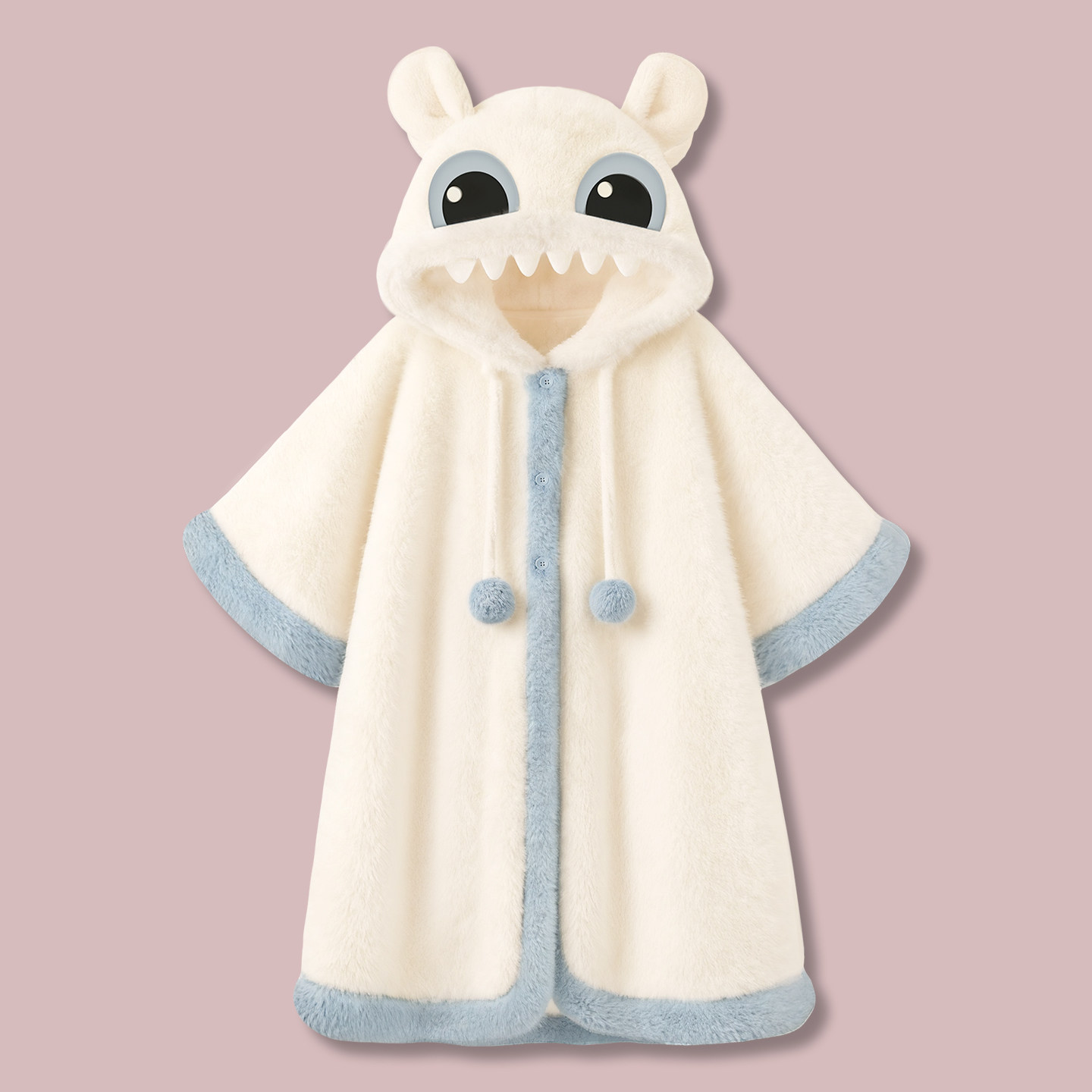 『小白龙』珊瑚绒睡袍女冬季加厚