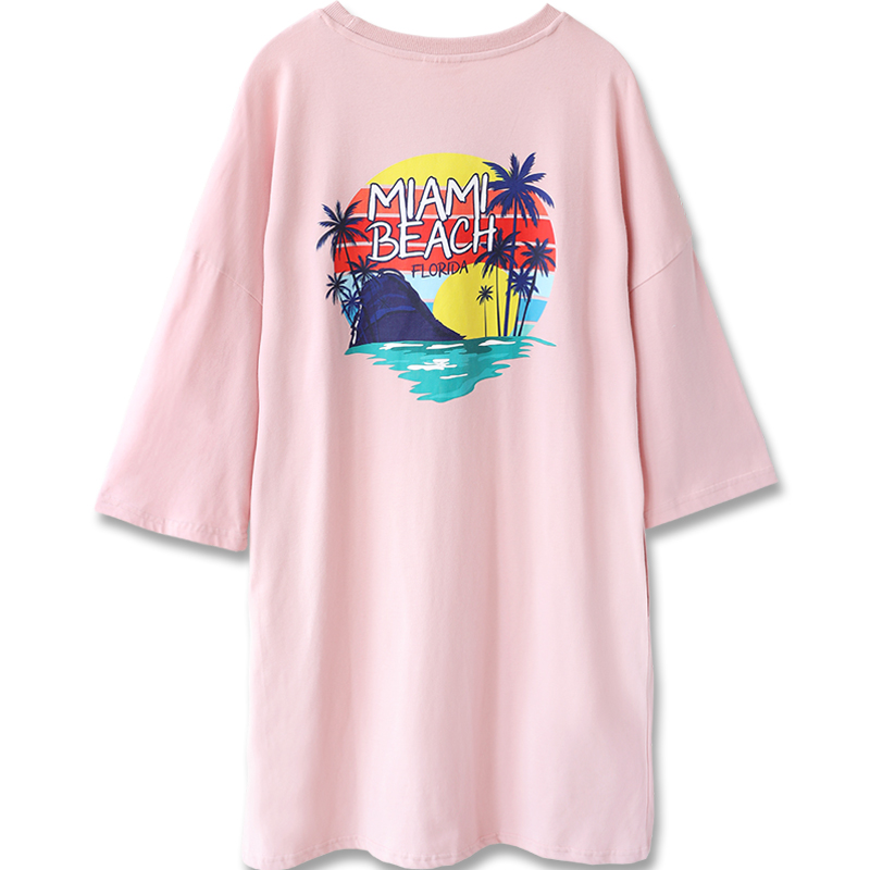 10月18日最新优惠SUNNYの睡衣!日系清新甜美度假风睡衣女夏季可外穿宽松大码睡裙