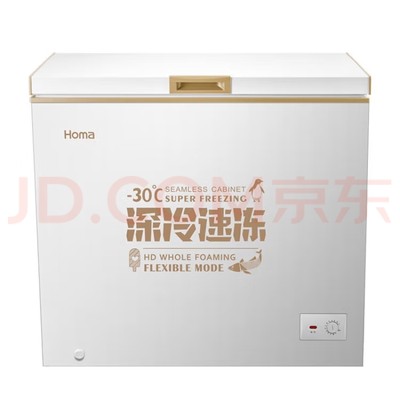 奥马（Homa） BC/BD-202MF 202升变温冷柜 一级能效 冷藏冷冻节能