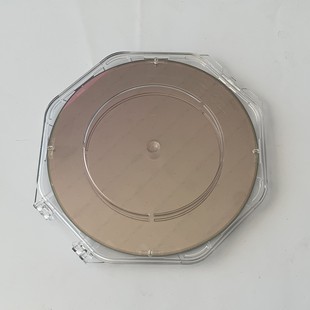 8寸硅片进口单片盒晶圆样品玻璃片透明无尘展示盒展览盒支架包邮