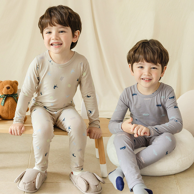 VILOFT男童内衣套装秋薄保暖儿童秋衣秋裤男生衬衣衬裤宝宝家居服,童装/婴儿装/亲子装,内衣套装,淘宝优惠券,粉丝福利购,淘宝优惠卷