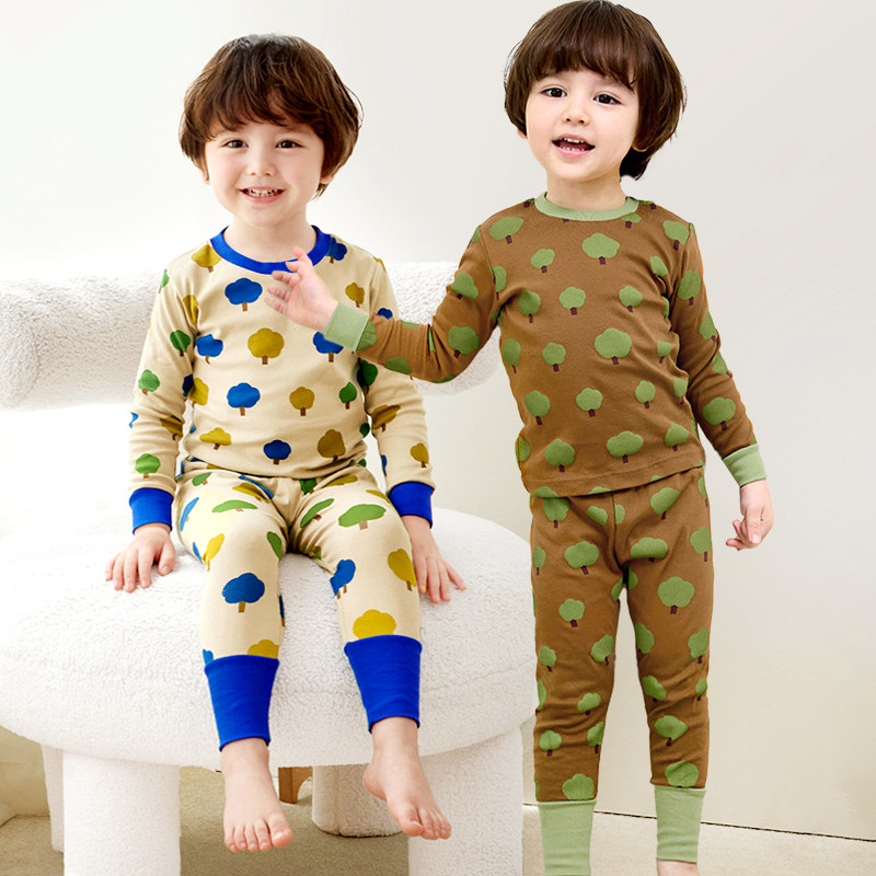 儿童内衣套装春秋薄款男童秋衣秋裤女童衬衣宝宝线衣家居服棉毛衫,童装/婴儿装/亲子装,内衣套装,淘宝优惠券,粉丝福利购,淘宝优惠卷