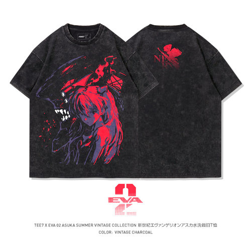 TEE7-eva明日香短袖T恤