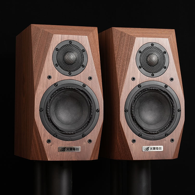 火狼电声 61.8 6.5寸2分频后倒相发烧书架音箱  T34B PTT6.5