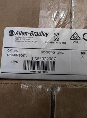 询价1783-BMS06TL 全新AB原装PLC现货 议价议价