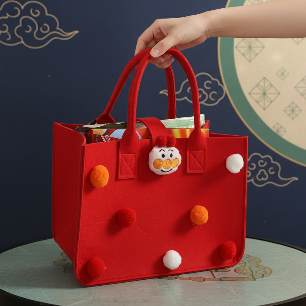 毛毡布伴手礼品手提包