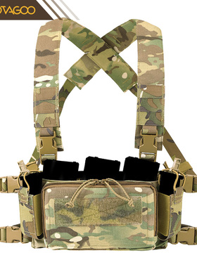 VOTAGOO D3CRM 2.0战术胸挂 MK3肚兜 户外真人CS消光500D CR039