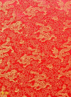 布料仿古风提花练功服唐装丝绸缎