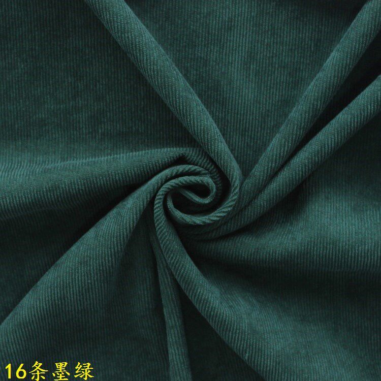 背包箱包可复合墨绿色16条灯芯绒