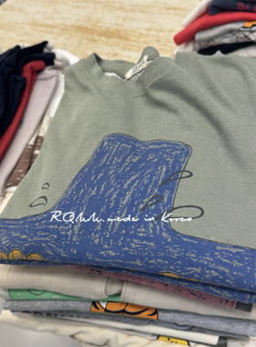 SALE2026韩童三折福利款JS码130身高春夏款男女童T恤（两件包邮）