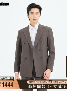 【商场同款】利郎 双排扣西服套装男士2026春商务男装26CXF121SA