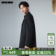 薄款 纯色中长款 利郎官方 夏季 单排扣翻领外套男 风衣男士