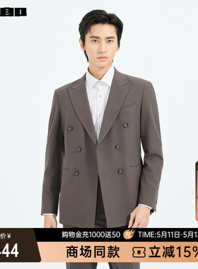 【商场同款】利郎 双排扣西服套装男士2026春商务男装26CXF121SA