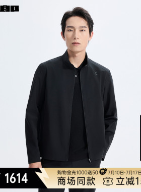 【商场同款】利郎官方薄款夹克男2026春休闲桑蚕丝外套26CFY9001S