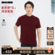 25DTX9525Y T恤男25冬男装 商场同款 利郎新年暗红紫莫代尔短袖