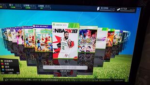 xbox360双65内置硬盘薄机s款e款版体感游戏硬盘盒自选外置游戏