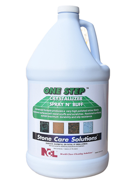 美国NCL2501大理石结晶液二合一晶面剂处理液抛光液石材保养护理