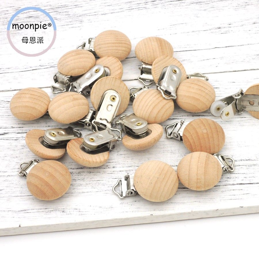 榉木实木奶嘴夹 光版简约奶嘴链夹子 背带夹 热销,婴童用品,奶嘴链,淘宝优惠券,粉丝福利购,淘宝优惠卷