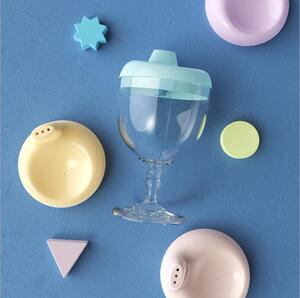 儿童创意水杯 宝宝防摔高脚杯果汁杯敬酒杯儿童牛奶杯学饮杯