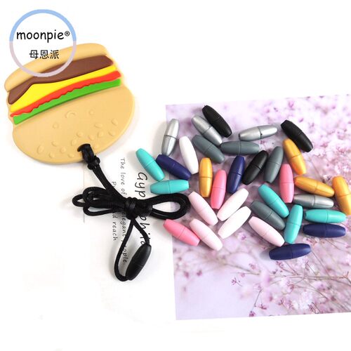 moonpie环保塑料对扣项链手链DIY